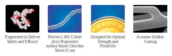 Engineered to Deliver Safety and Efficacy - Eternia Drug Eluting Stent - Nano Therapeutics Pvt. Ltd. - Heart Stent Manufacturing Company Surat, India